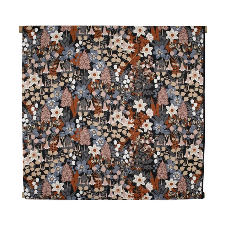 Skogen fabric - Blue-brown - Almedahls