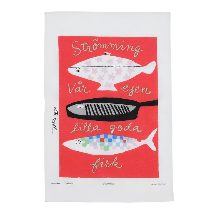 Strömming kitchen towel, 47x70 cm Almedahls
