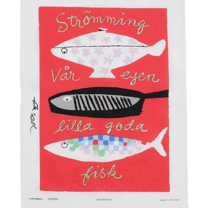 Strömming kitchen towel, 47x70 cm Almedahls
