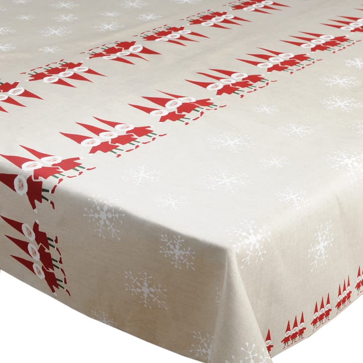 Tomtenisse tablecloth 147x250 cm, beige Almedahls