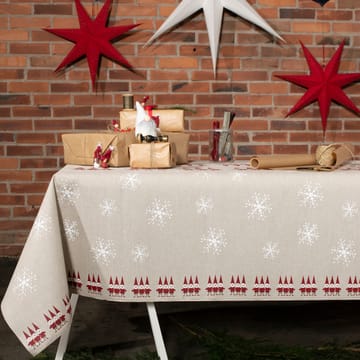 Tomtenisse tablecloth 147x250 cm - beige - Almedahls