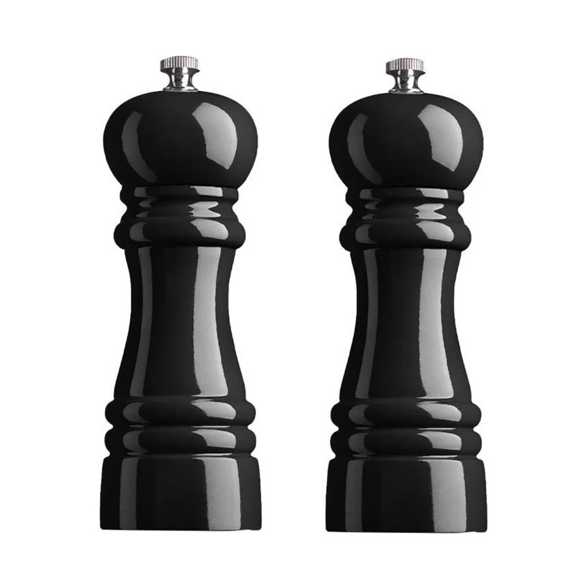 Amefa salt & pepper mill 2 parts Black | Scandinavian Design | Salt & pepper grinders | Black