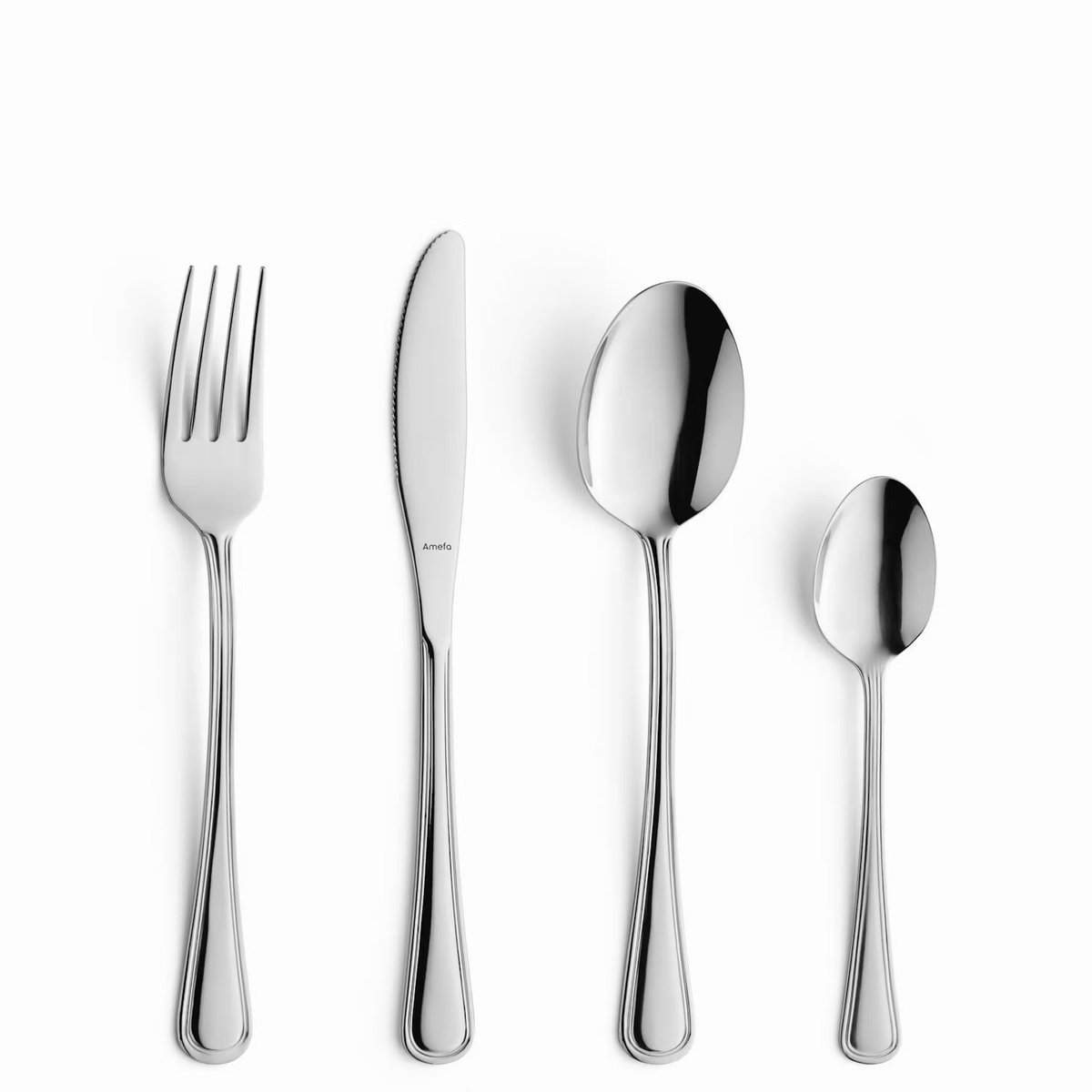 Amefa Bologna cutlery set 24 pieces Stainless steel