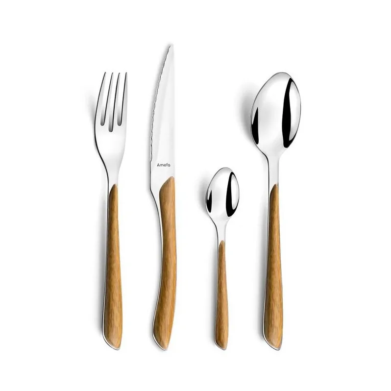 Amefa Eclat cutlery set 16 pieces Nature | Scandinavian Design | Cutlery sets | Beige