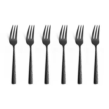 Felicity cake forks 15.6 cm 6-pack - Black - Amefa