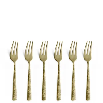 Felicity cake forks 6-pack 15.6 cm - Champagne - Amefa