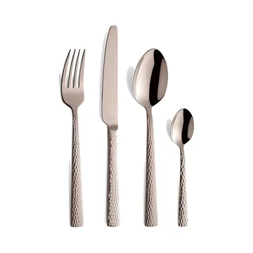 Felicity cutlery set 24 pieces - Rosé champagne - Amefa