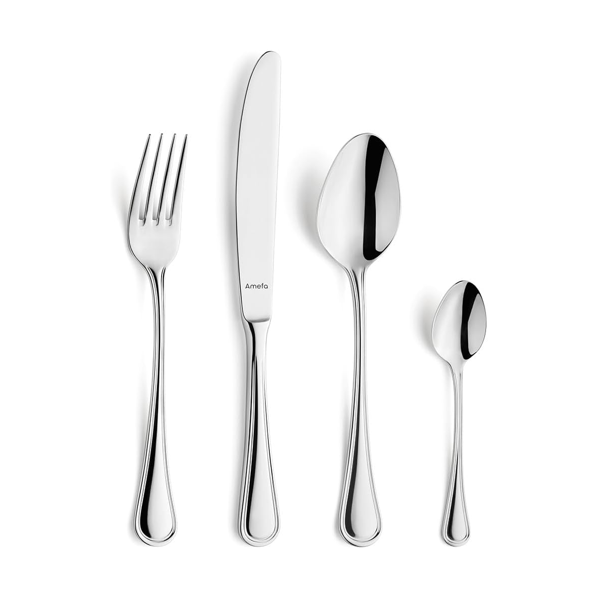 Amefa Haydn cutlery set 24 pieces Stainless steel | Scandinavian Design | Cutlery sets | Silver-coloured