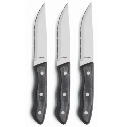 Hercule grill knife XXL 3-pack, Black Amefa