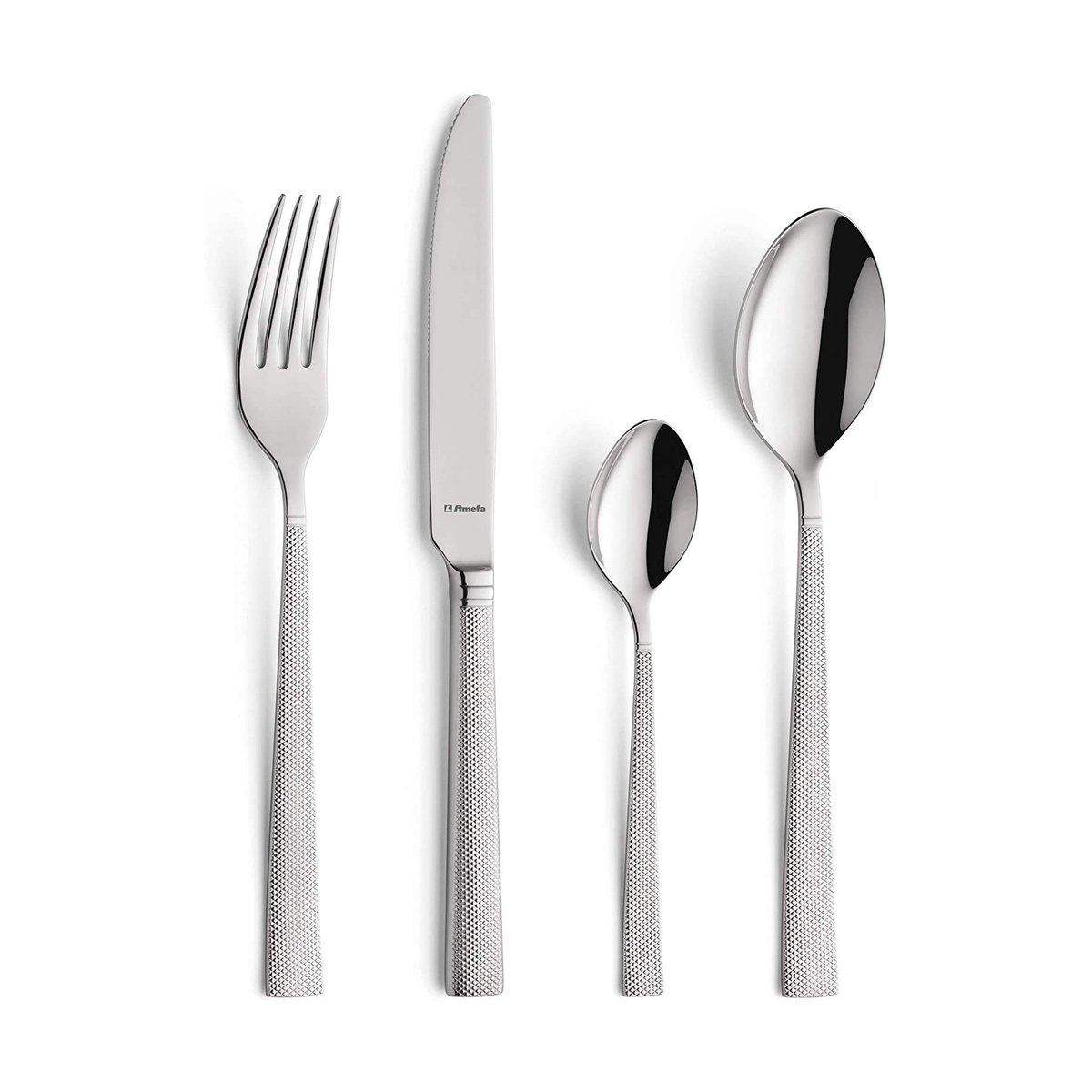 Amefa Jewel cutlery set 24 pieces Stainless steel | Scandinavian Design | Cutlery sets | Silver-coloured