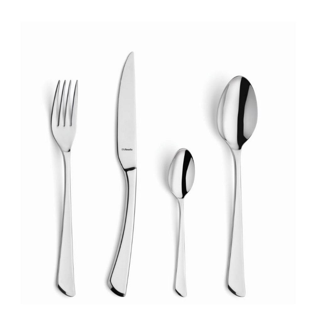 Amefa Juno cutlery set 24 pieces Stainless steel | Scandinavian Design | Cutlery sets | Silver-coloured