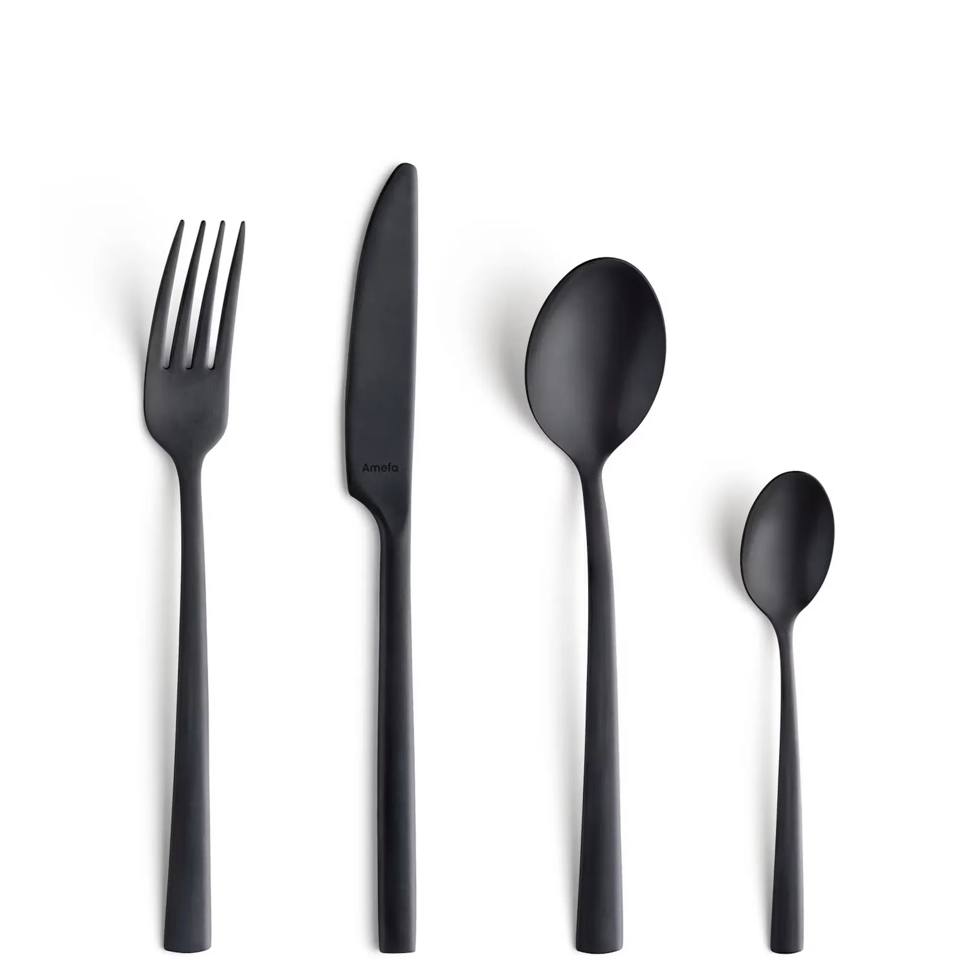 Manille Vintage cutlery set 16 pieces, Black Amefa