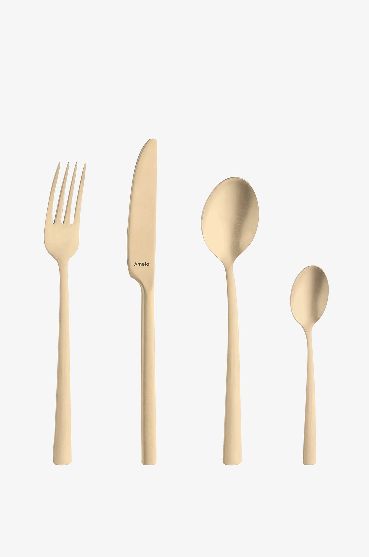 Amefa Manille Vintage cutlery set 16 pieces Champagne