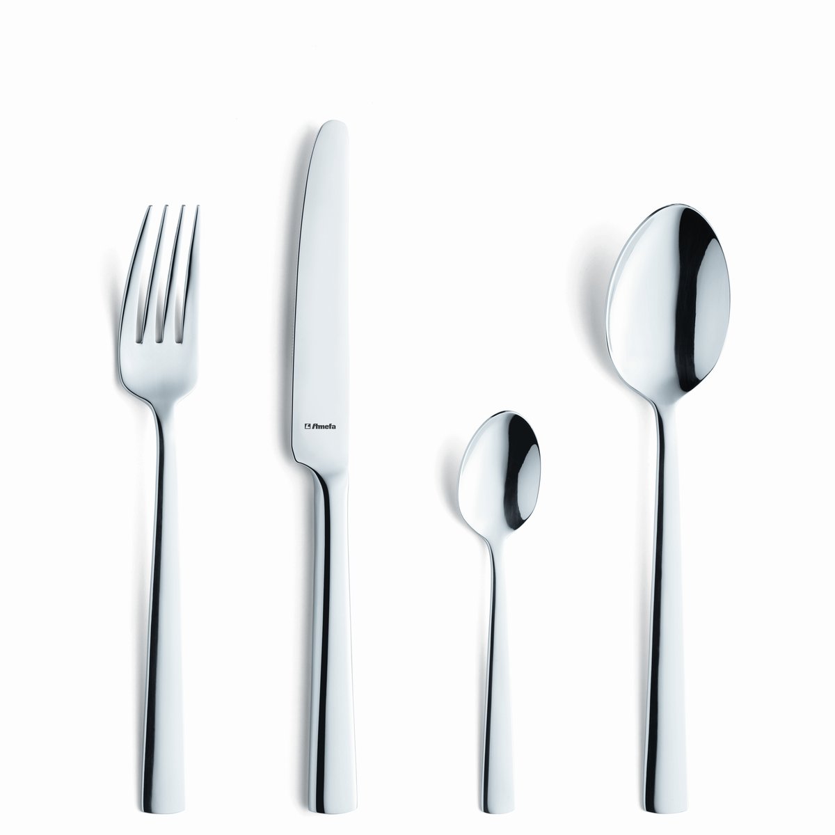 Amefa Moderno cutlery set 24 pieces Stainless steel