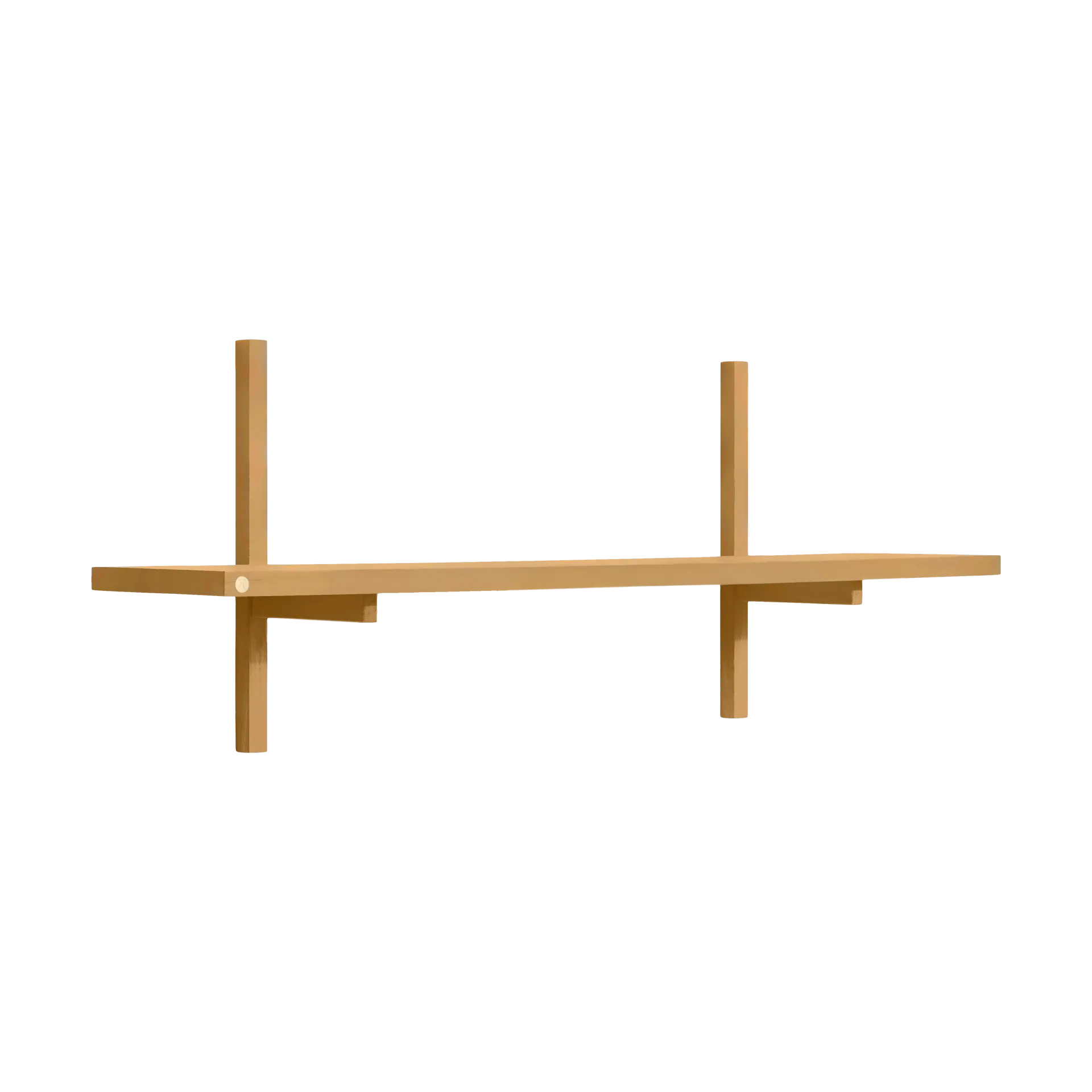 A-Light Shelf wall shelf Special Edition, Brown beige 90x21x35 cm Andersen Furniture