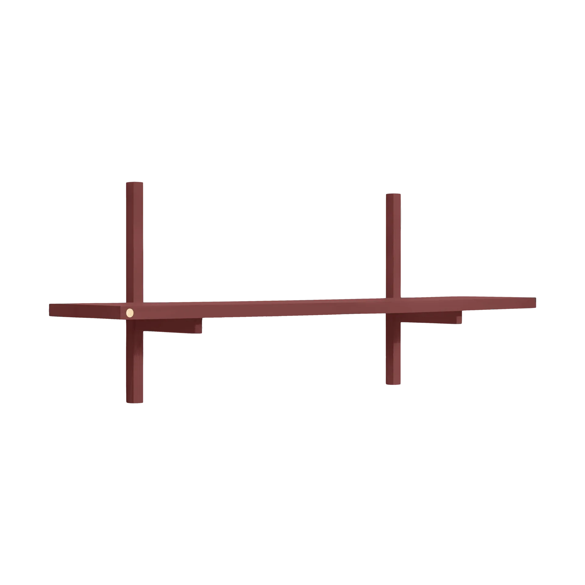 A-Light Shelf wall shelf Special Edition, Wine red 90x21x35 cm Andersen Furniture