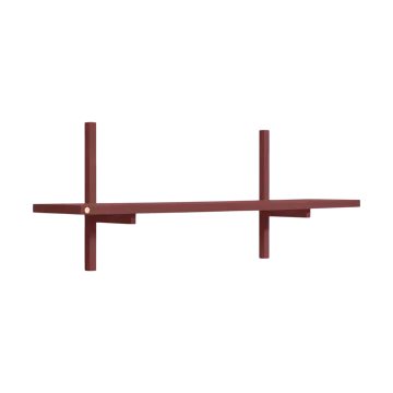 A-Light Shelf wall shelf Special Edition - Wine red 90x21x35 cm - Andersen Furniture