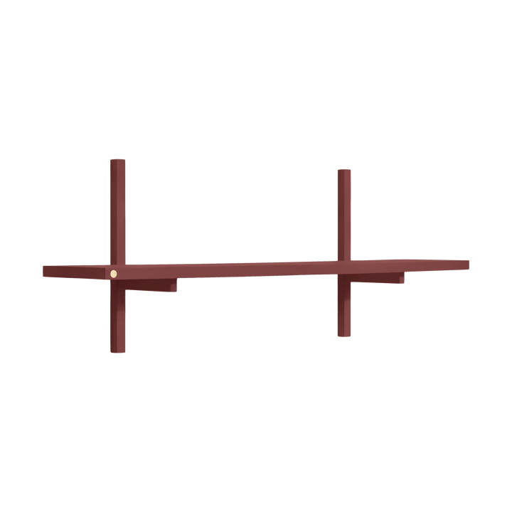 A-Light Shelf wall shelf Special Edition - Wine red 90x21x35 cm - Andersen Furniture