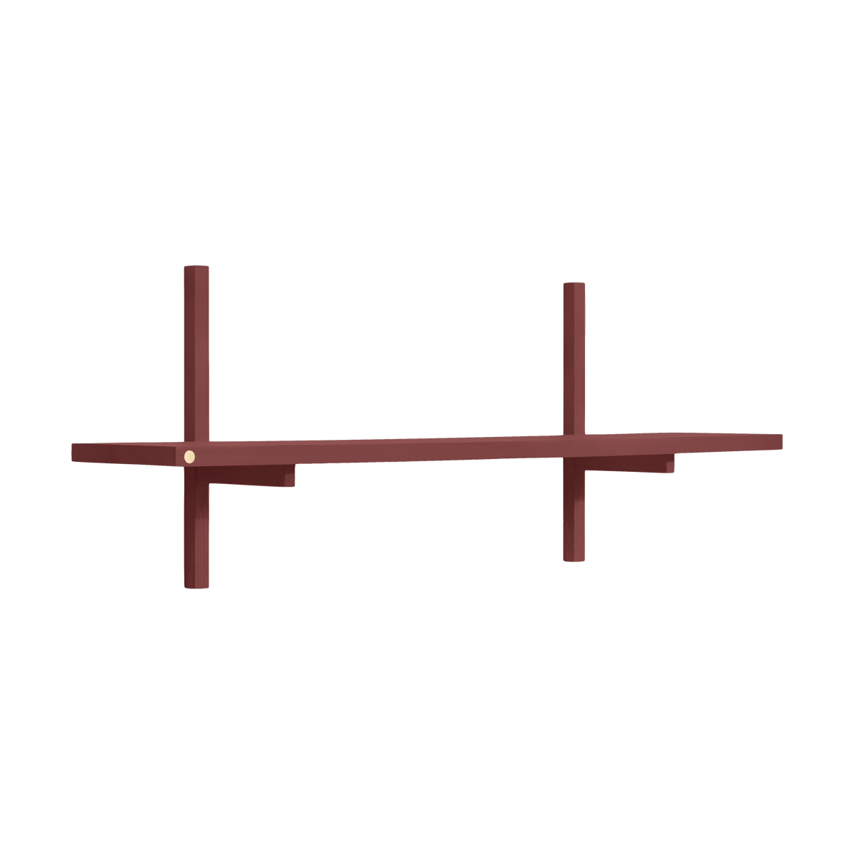 Andersen Furniture A-Light Shelf wall shelf Special Edition Wine red 90x21x35 cm