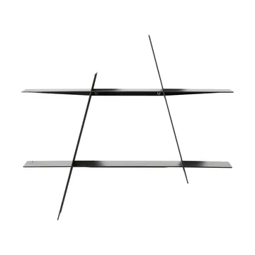 A-Shelf wall shelf Medium 52x9x46 cm - Black - Andersen Furniture