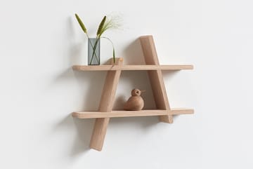 A-Shelf wall shelf Medium 52x9x46 cm - Oak - Andersen Furniture