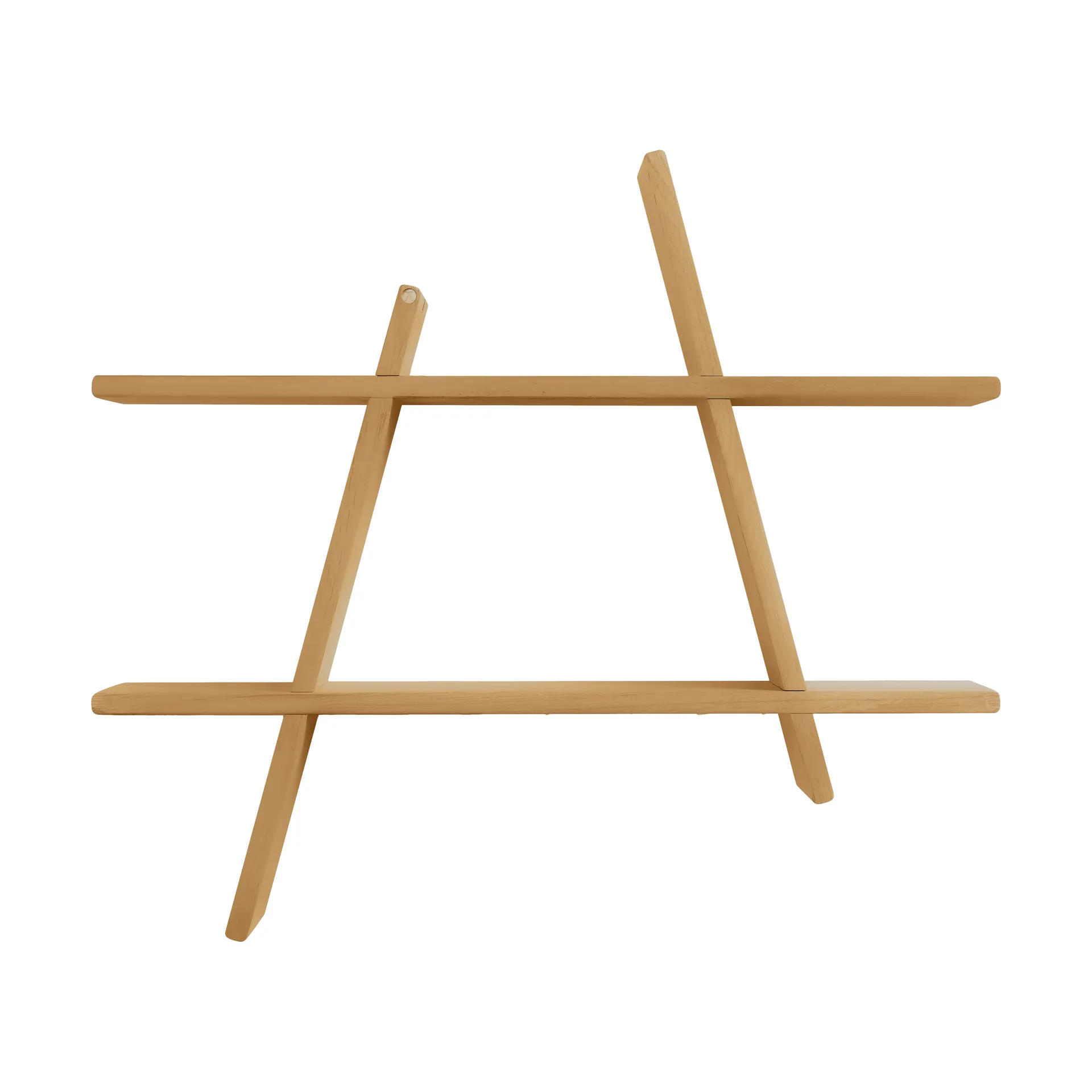 A-Shelf wall shelf Special Edition, Brown beige L 78x12x67 cm Andersen Furniture