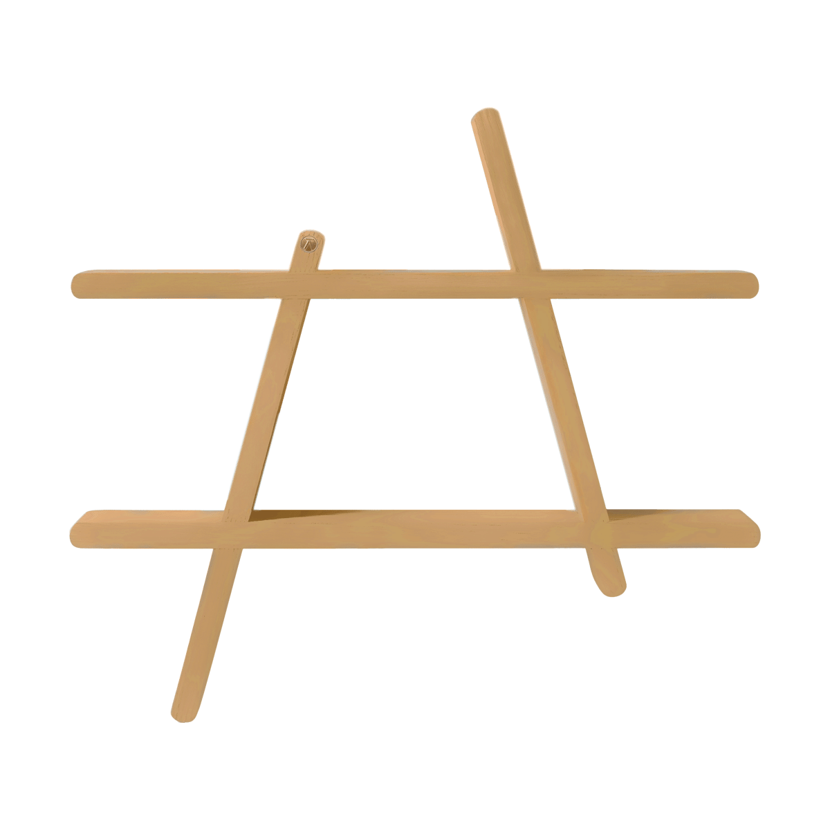 Andersen Furniture A-Shelf wall shelf Special Edition Brown beige M 52x9x46 cm