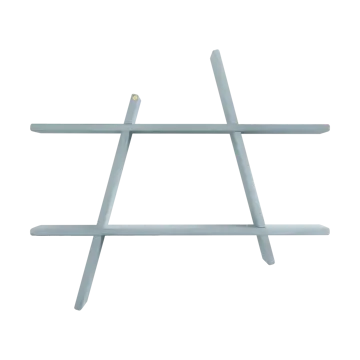 A-Shelf wall shelf Special Edition - Grey blue L 78x12x67 cm - Andersen Furniture