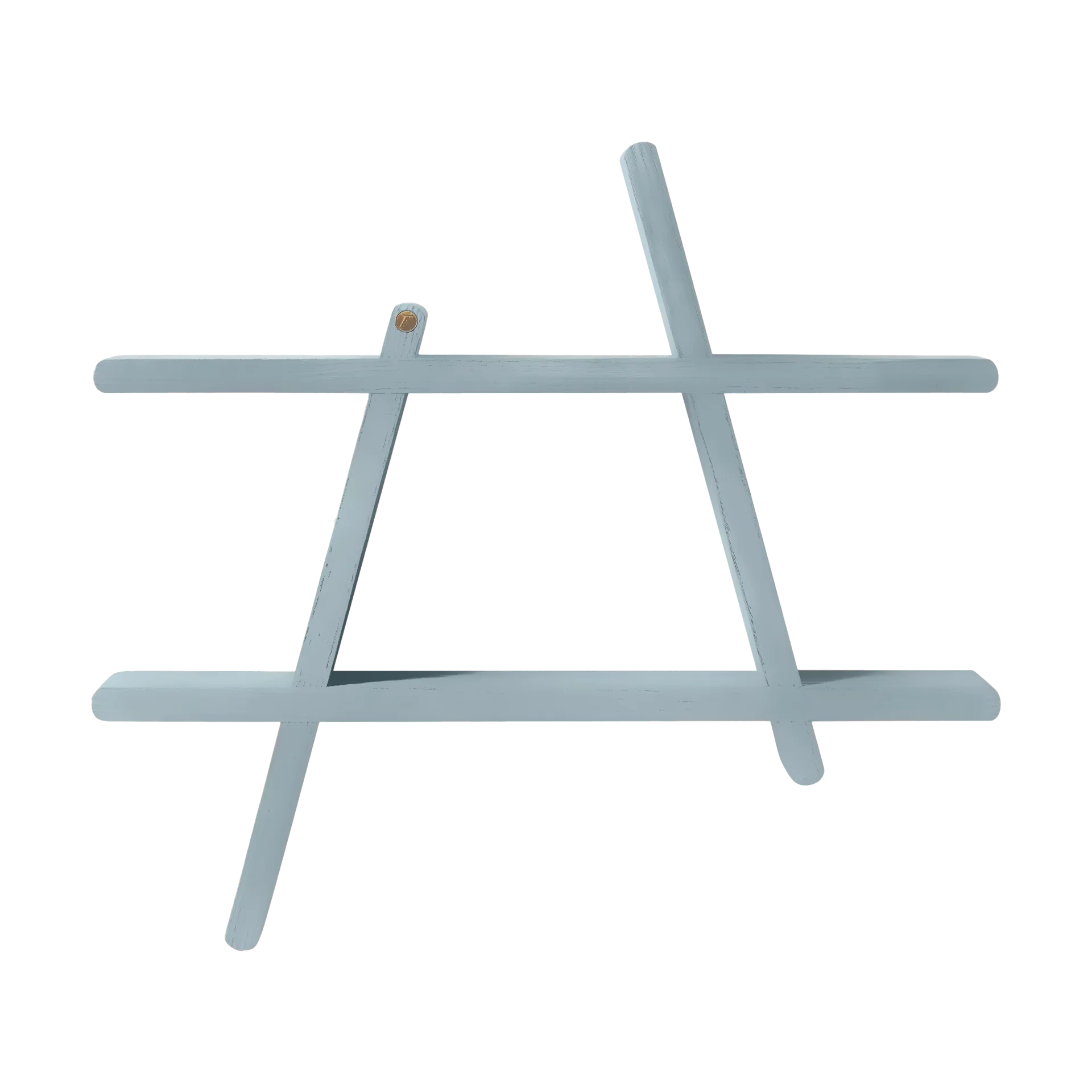 A-Shelf wall shelf Special Edition, Grey blue M 52x9x46 cm Andersen Furniture