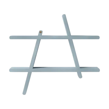 A-Shelf wall shelf Special Edition - Grey blue M 52x9x46 cm - Andersen Furniture