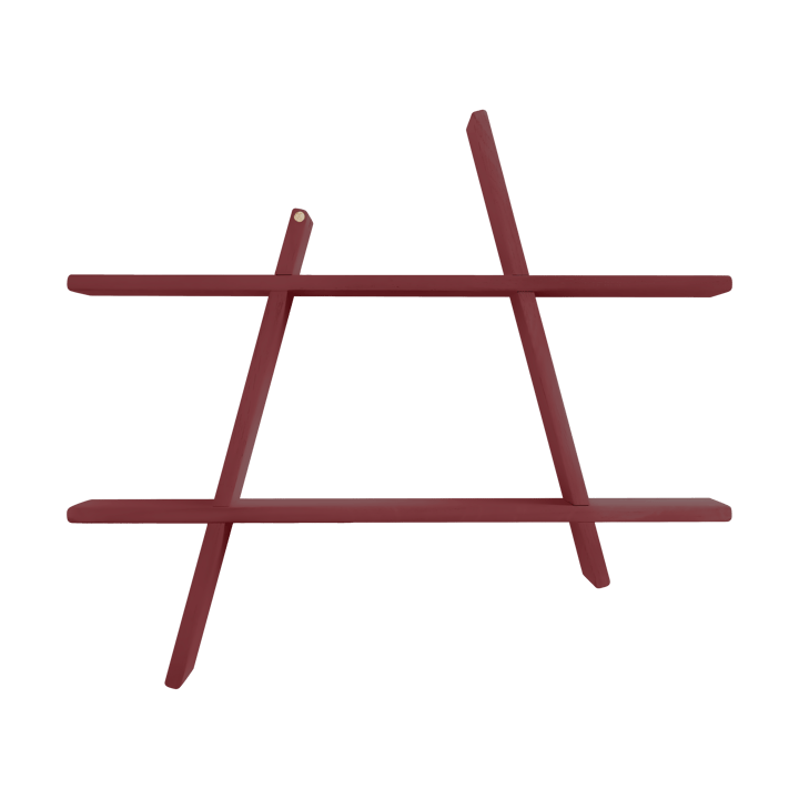 A-Shelf wall shelf Special Edition - Wine red L 78x12x67 cm - Andersen Furniture