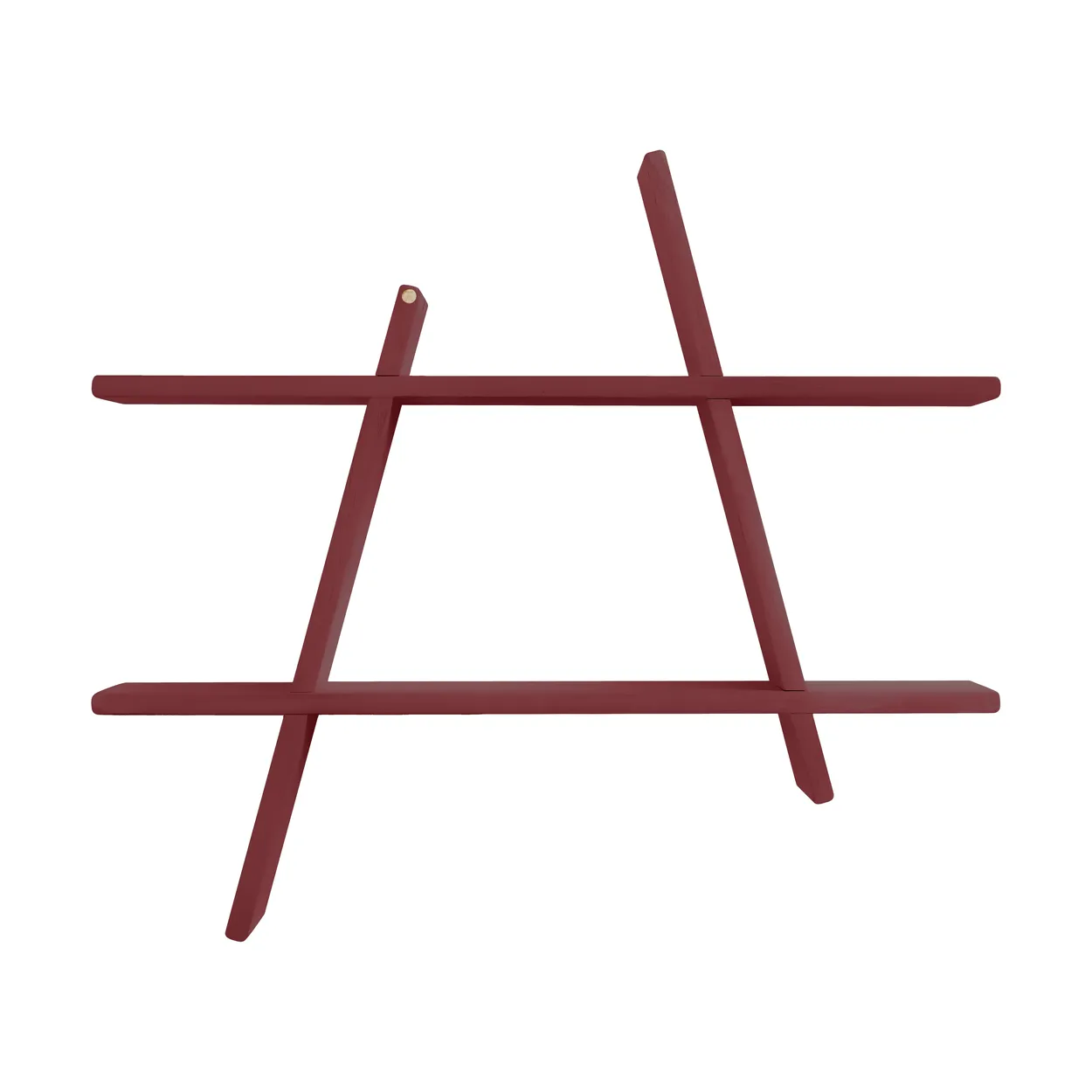 Andersen Furniture A-Shelf wall shelf Special Edition Wine red L 78x12x67 cm