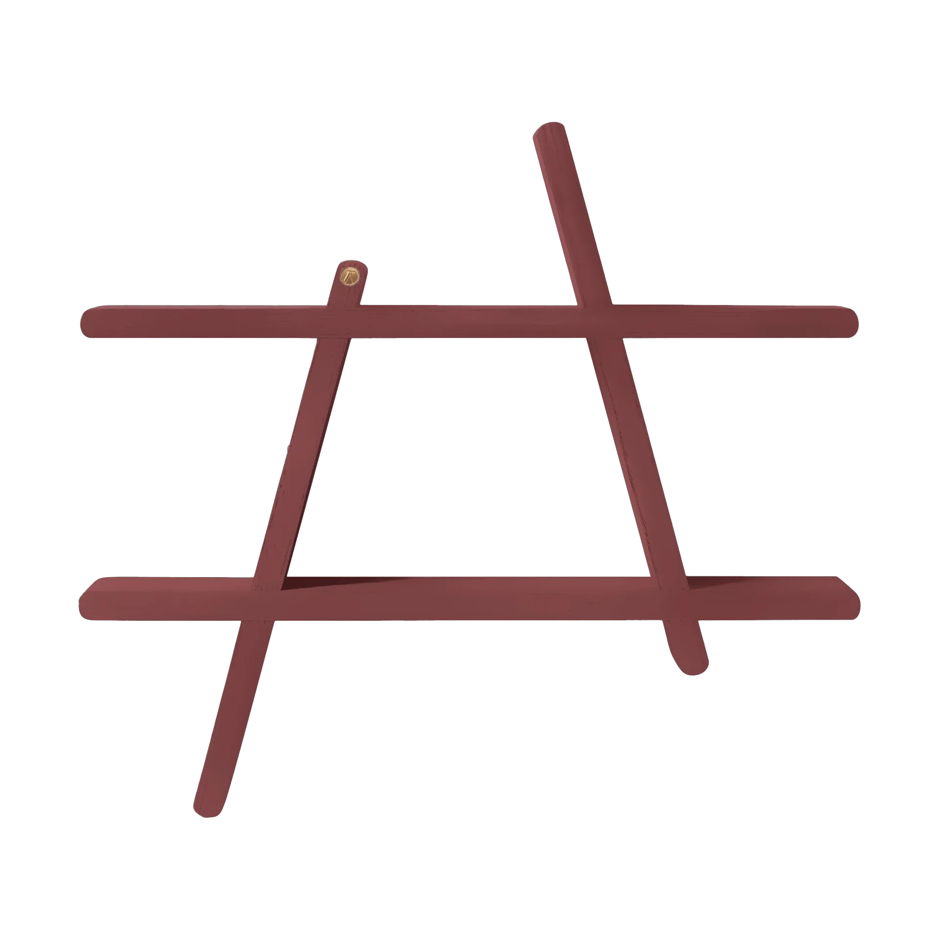 A-Shelf wall shelf Special Edition, Wine red M 52x9x46 cm Andersen Furniture