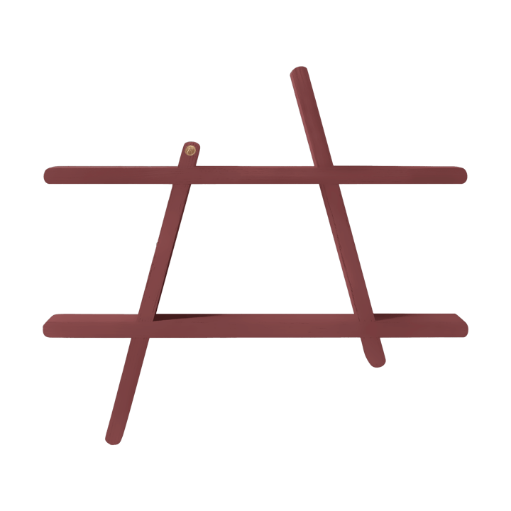A-Shelf wall shelf Special Edition - Wine red M 52x9x46 cm - Andersen Furniture
