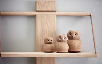 Andersen Owl wooden figure Medium - Oak - Andersen Furniture