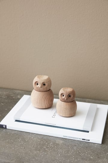 Andersen Owl wooden figure Small - Oak - Andersen Furniture
