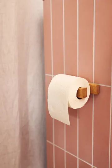 Andersen toilet paper holder - Lacquered oak - Andersen Furniture