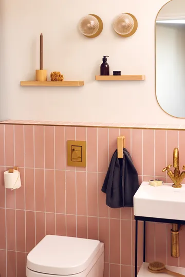 Andersen toilet paper holder - Lacquered oak - Andersen Furniture