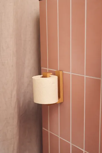 Andersen toilet paper holder - Lacquered oak - Andersen Furniture