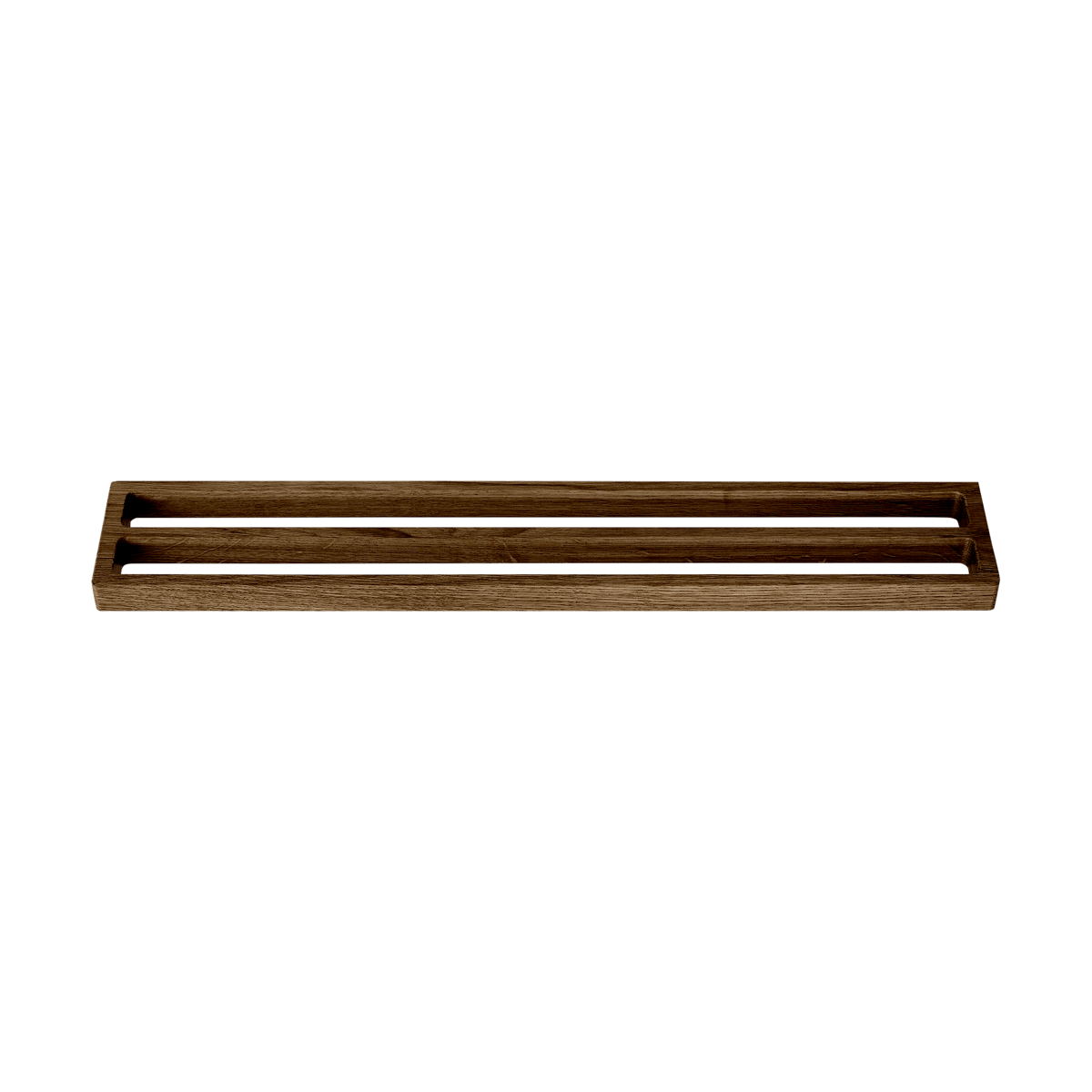 Andersen Furniture Andersen towel rack double 73,5 cm Dark Stain Matt Lacquer Ash