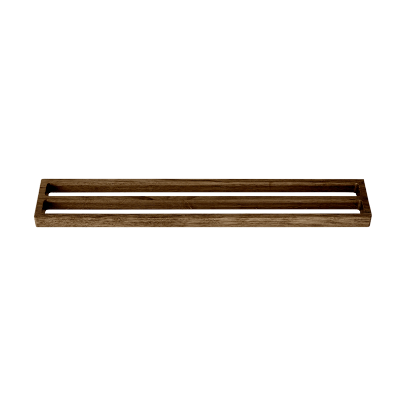 Andersen Furniture Andersen towel rack double 73,5 cm Dark Stain Matt Lacquer Ash