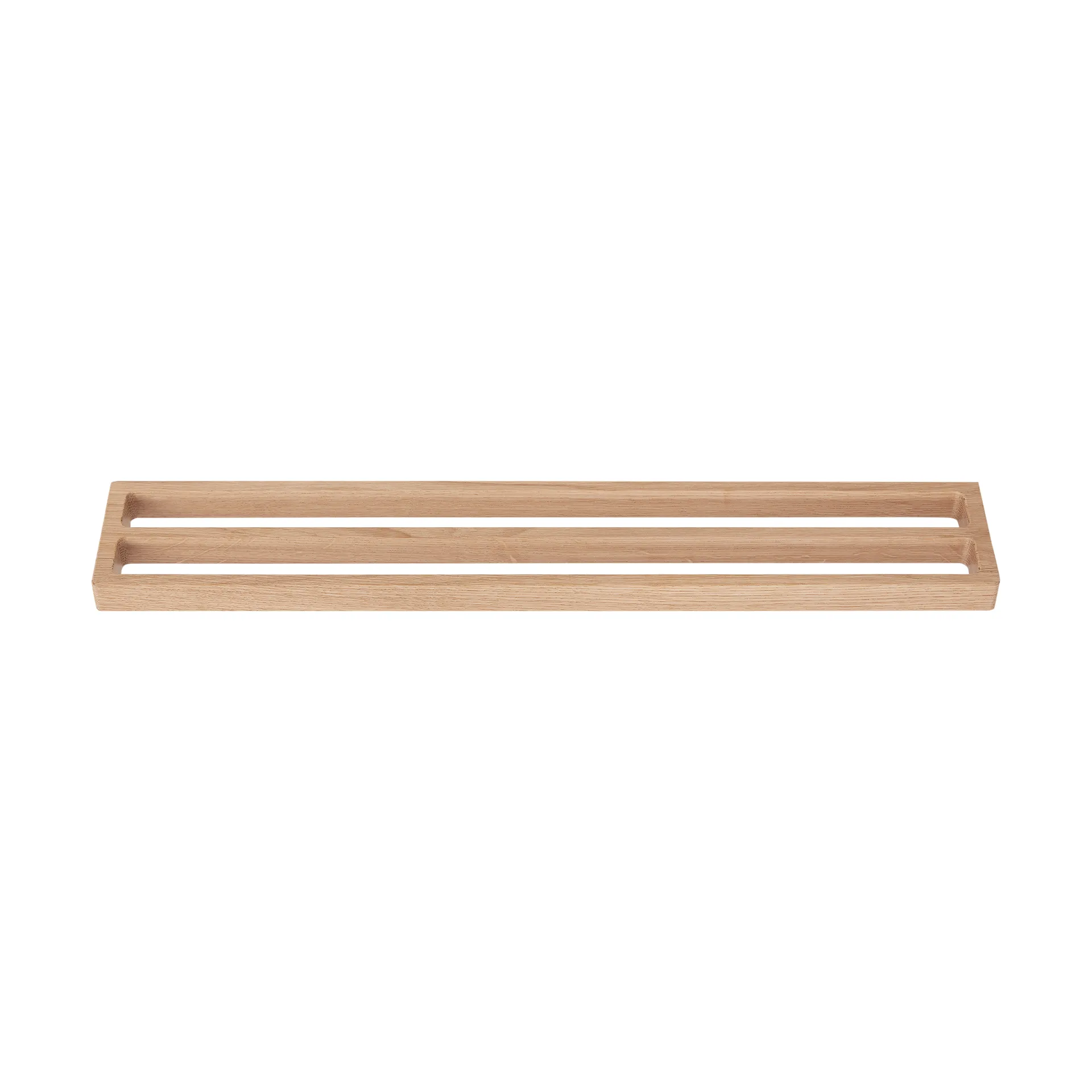 Andersen towel rack double 73,5 cm, Lacquered oak Andersen Furniture