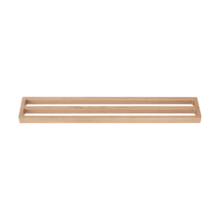 Andersen towel rack double 73,5 cm - Lacquered oak - Andersen Furniture