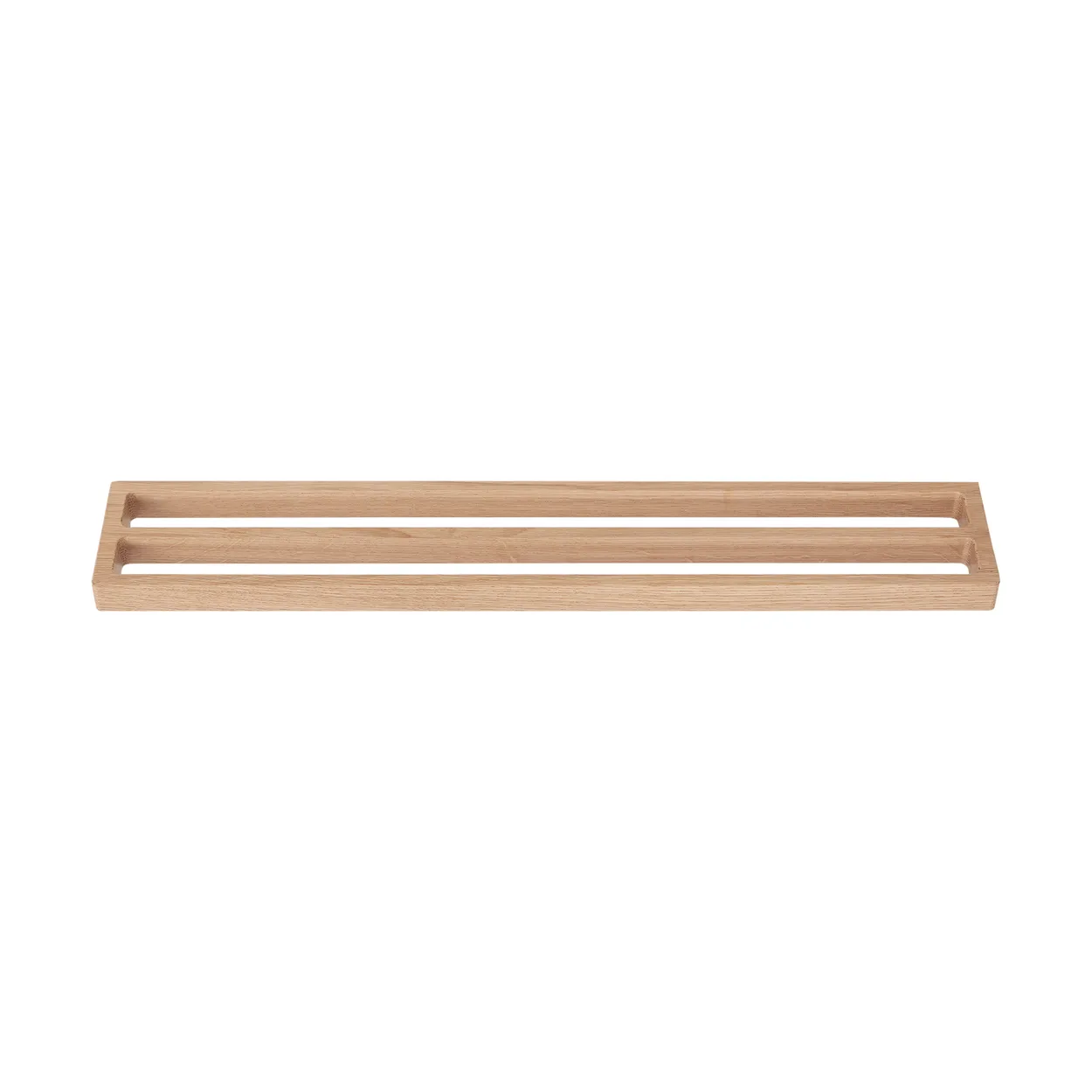 Andersen Furniture Andersen towel rack double 73,5 cm Lacquered oak