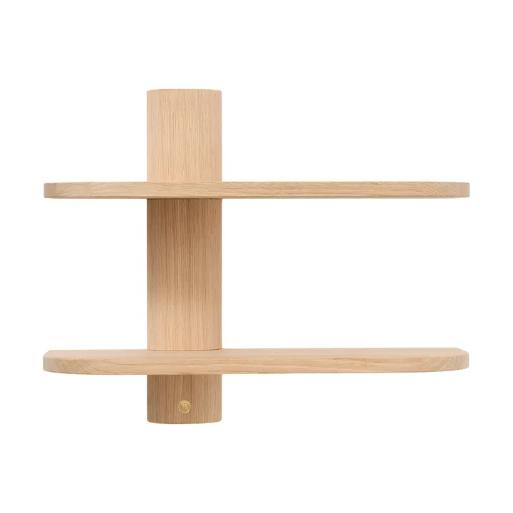 Bend wall shelf - Oak, 50x18x40 cm - Andersen Furniture
