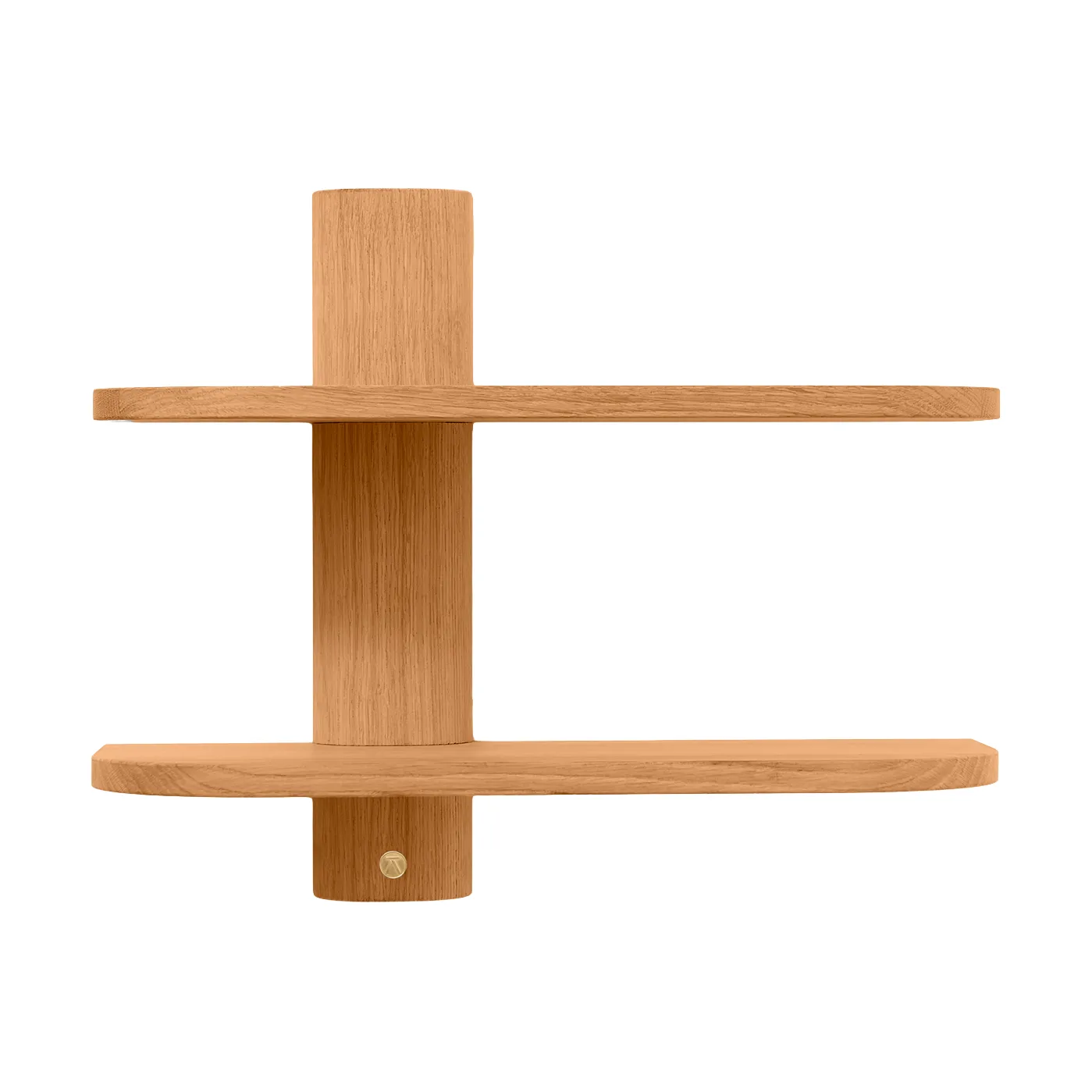 Bend wall shelf, Oiled Natural Oak, 50x18x40 cm Andersen Furniture