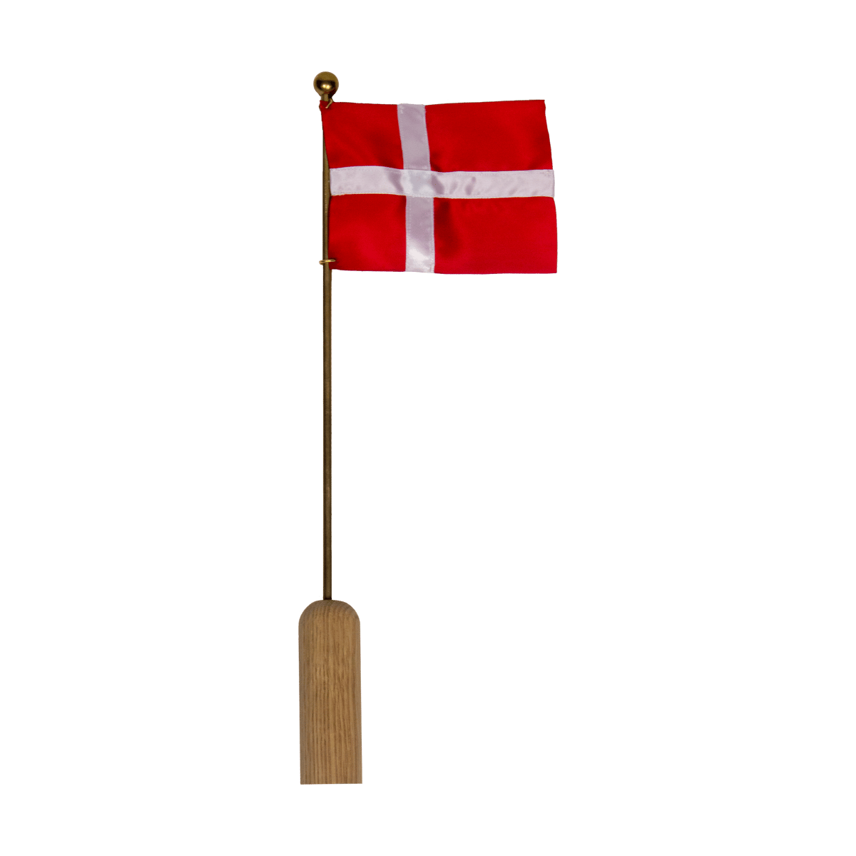 Andersen Furniture Celebrating Denmark flag 40 cm Oak-brass