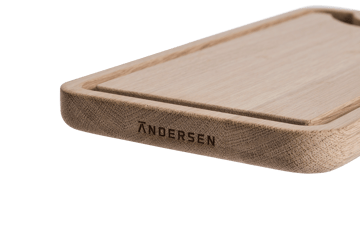 Circle cutting board 22x44,5 cm - Oak - Andersen Furniture