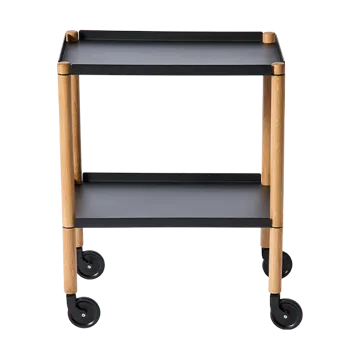 Connect table - Oiled oak, black metal - Andersen Furniture