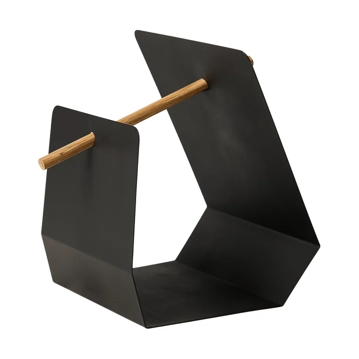 Edge magazine rack - Black (black) - Andersen Furniture